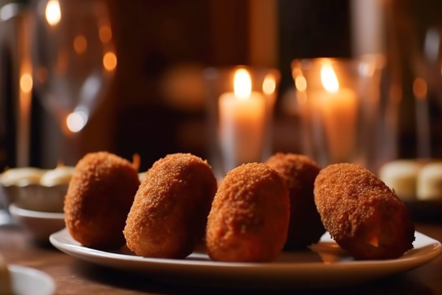 Croquetas de setas y trufa