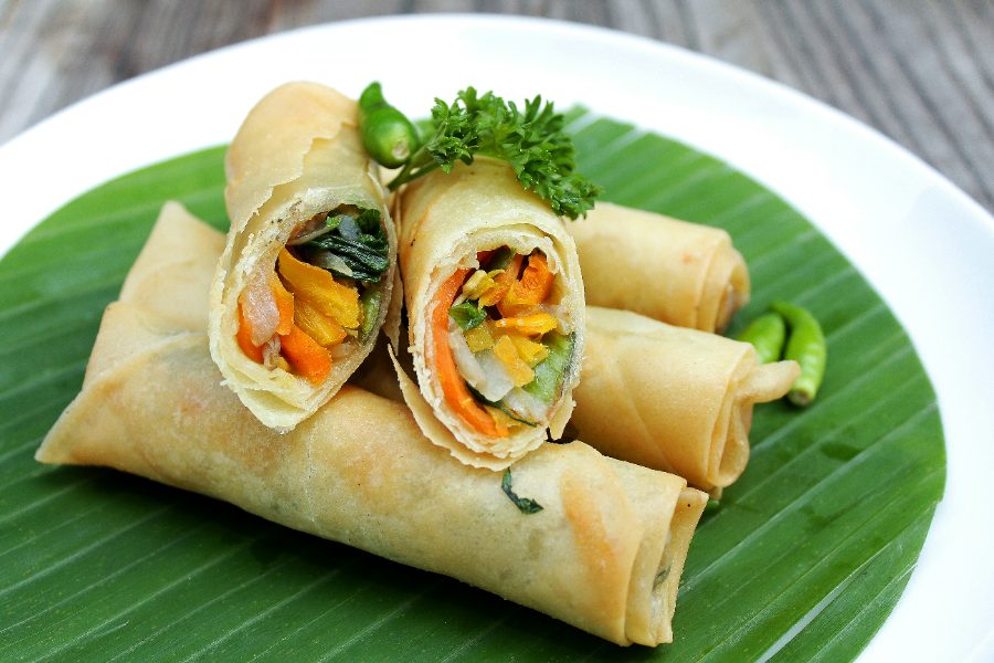Rollitos de primavera crujientes