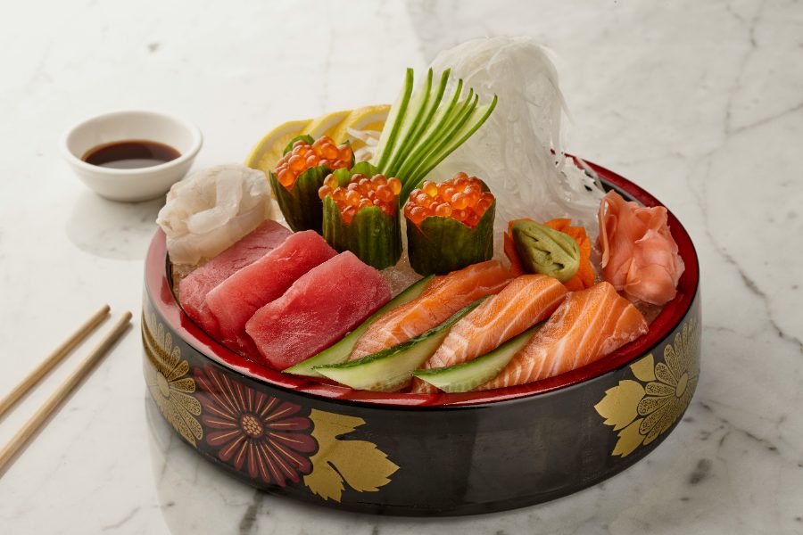 Sashimi mix premium (18 piezas)